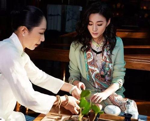 明星喝茶图片欣赏,茶艺与名流雅集